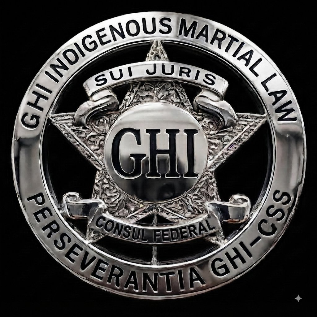 Badge of the Global Indigenous Marshalls